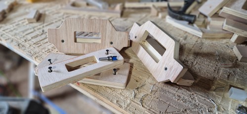 Door hinge router - hinge, jigs