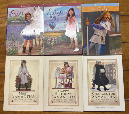 American girl paperback book - american,