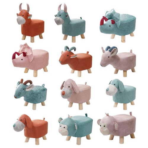 Animal footstool shoes - footstool,