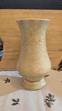 Vintage Rare Flaxman Ware  Vase Unusual Gold Mottled Wade Heath Antique Art Deco