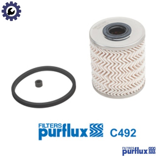 Fuel filter c492 for renault - fuel,