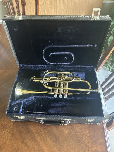 Vintage conn director cornet - vintage,