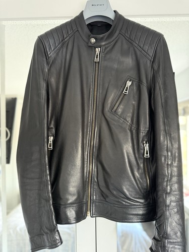 Belstaff racer black leather - racer,