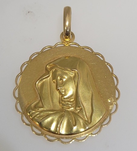 Large 18k solid yellow - 18k, gold