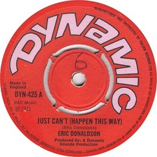 Eric Donaldson - Just Can't (Happen This Way) / Version, 7", (Vinyl)
