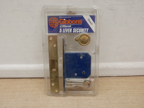 Gibbons 78mm 5 lever - gibbons, 3"