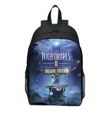 New Cartoon Little Nightmares Backpack Boys Anime School bag Girls Shoulders Bag