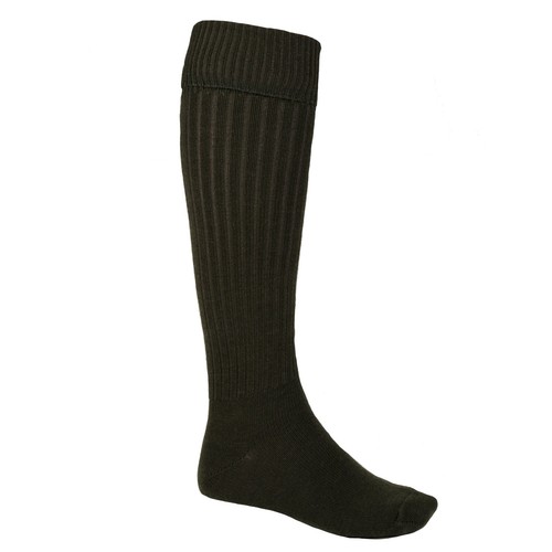 Olive shooting socks long - olive,