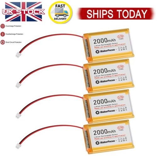 4pcs 2000mah lithium lipo - lithium,