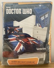 BBC DOCTOR WHO Queen Bed Quilt