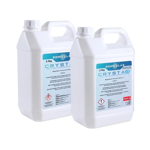 Crystal polyurethane doming - crystal,