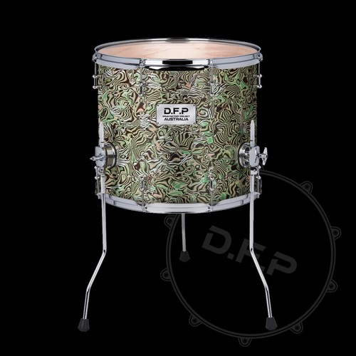 Dfp drum wrap - dfp, green