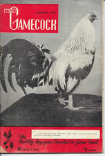 Vintage Poultry Magazine Devoted to Game Fowl january 1957