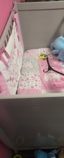 Girls Cot Bedding With Blanket And Side Protector beautiful patch work 