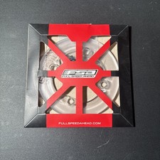 FSA Bash Guard 104BCD 4 Bolt clear Gravity Logo