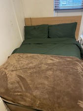 IKEA Malm White Wooden Double