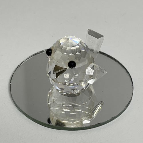 Swarovski silver crystal bird - swarovski,