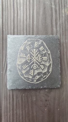 Slate coaster - slate,