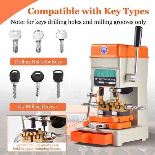 Key cutting duplicating - cutting,