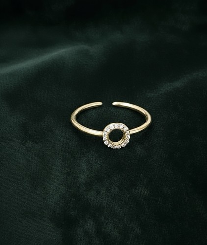 9ct yellow gold plated minimal - gold,