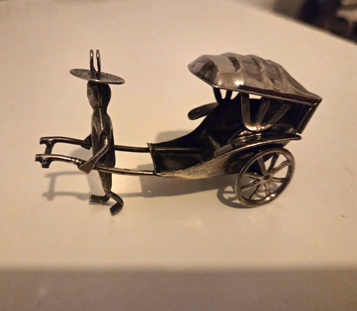 Solid silver miniature - silver,