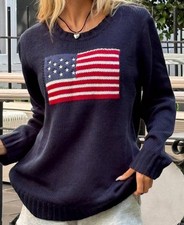 SHEIN American Flag Jumper