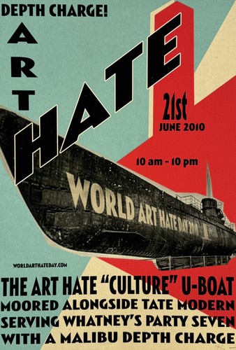 Billy childish art hate u - art,