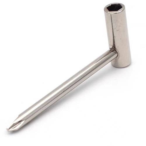 Silver truss rod wrench - rod,