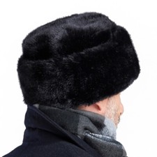 Men Luxury Faux Mink Fur