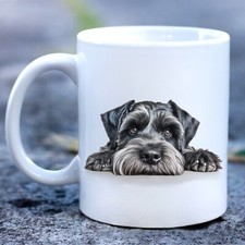 Pet Dog Mug, Schnauzer- Ideal Gift, Christmas, Birthday