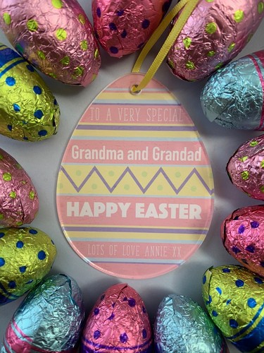 Personalised easter egg - easter,