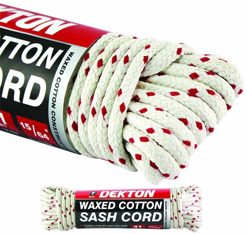 Waxed cotton cord - cotton, sash