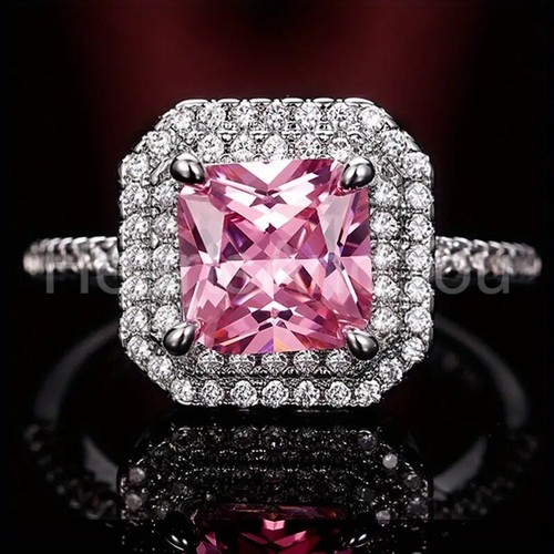 2ct cushion simulated - cushion,