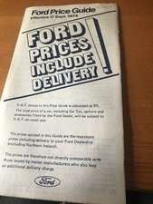 Ford car price list 17 Sept