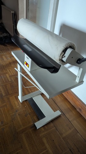 Vintage rotary ironing machine