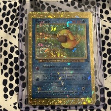Psyduck 53/62 Prism Vending Machine Sticker Vintage Rare Pokémon TCG LP