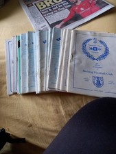 Barking Football Programmes X