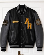 Aviatrix Varsity Jacket Mens M