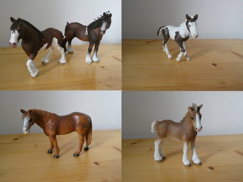 Retired schleich horse bundle - retired,