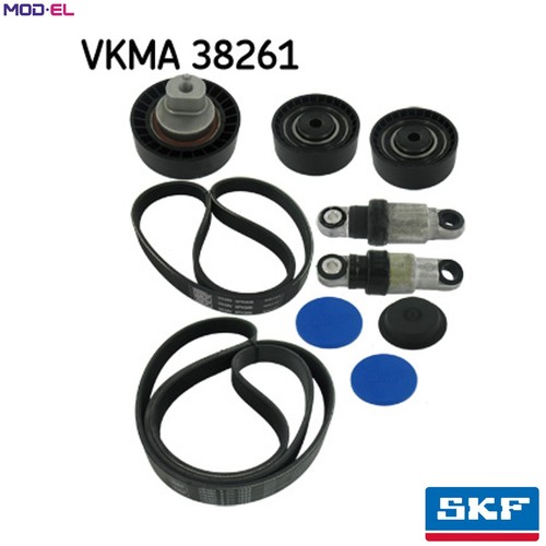 Vribbed belt set vkma - vribbed, 38261
