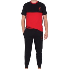 Liverpool FC Mens Pyjamas Long Premium Set OFFICIAL Football Gift