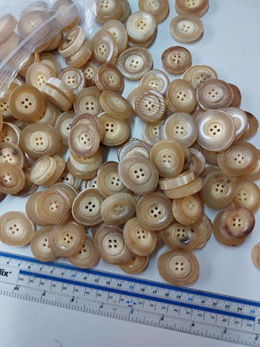Genuine horn button - genuine, hole