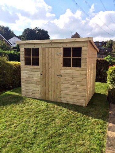 10x6 garden pent shed - garden,