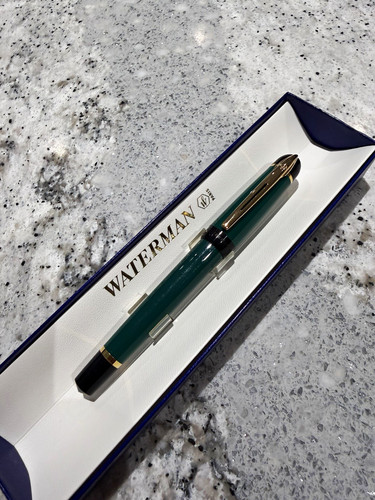 Waterman green fountain - waterman,