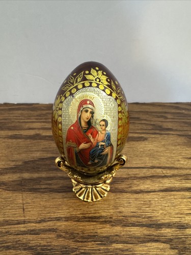 House faberge egg stand - house,