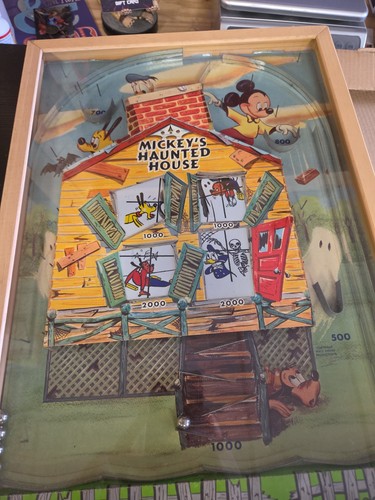 Mickey haunt house table - mickey’s,