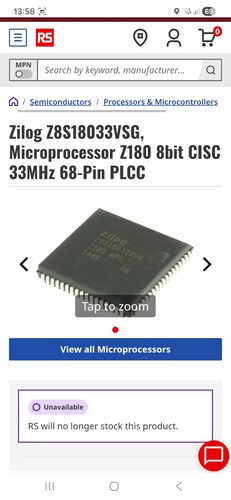 1pcs used z8s18033vsc - used,