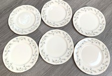 VINTAGE DINNER PLATES X 6 DUCHESS TRANQUILITY FINE BONE CHINA
