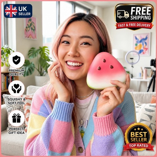 Watermelon squishy stress - watermelon,