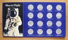 Shell MAN IN FLIGHT 1969 Commemorative Coin Collection